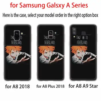 Capa Case Para Samsung A42 A52 A72 A32 A12 A71 A51 A70 A50 A20 A30 A20S A21S A50S A6 A7 A8 2018 Anime Prometida Neverland