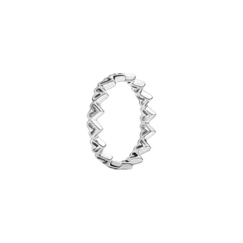 Clássico original de Pandora de Prata 925 com criativos de moda Charme anel Anel de ajuste mulheres engajamento aniversário de jóias