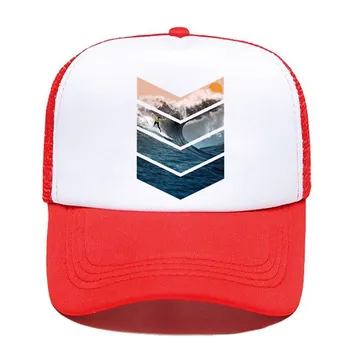 De surf de cap DIY logotipo chapéu personalizado verão cap Anúncio caps para empresa unissex malha de espuma de chapéu, a capa de viagem fashioncap
