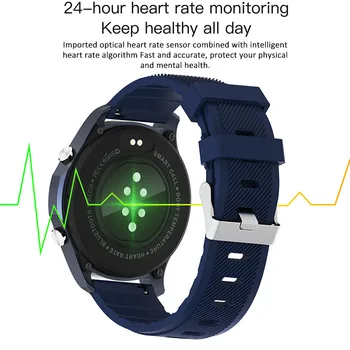 Homens Smartwatch de Chamada Bluetooth Esportes Modos de Relógios da frequência Cardíaca de Suspensão de Monitoramento de Aço Impermeável Homem Inteligente Relógio Para Android IOS