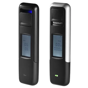 Novo Portátil Sem Contato da Respiração do Álcool Testador com Visor Digital, Tela de USB Recarregável Bafômetro Analisador de Alta Precisão