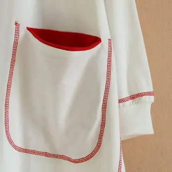 SuperAen Pluz Size Solta Mulheres T-Shirt de Algodão Casual de Senhoras T-Shirts da Primavera Novo Longa-manga Estilo coreano 2019 Vestuário Feminino
